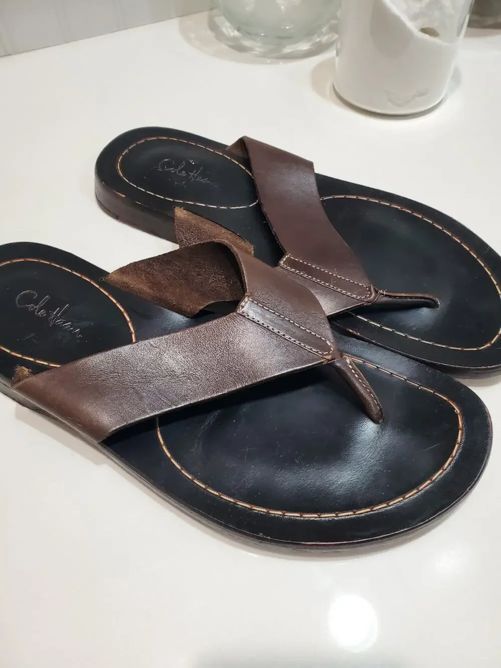 Cole Haan Leather Sandals size 10.5